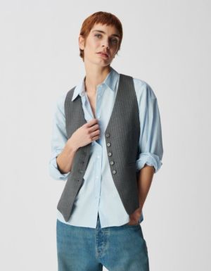 B31600524 Gris chiné moye
