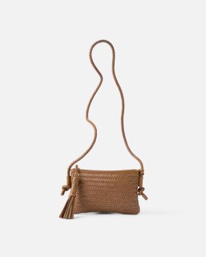 PERKINS CROSS BAG Camel