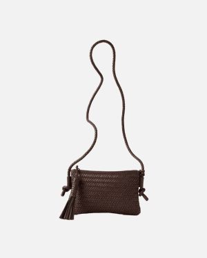 PERKINS CROSS BAG Dark Brown