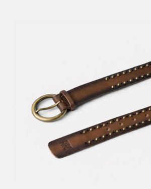 LEFF BELT Dark Brown