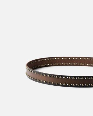 LEFF BELT Dark Brown