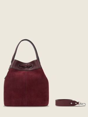 CAPUCINE Aubergine Velou