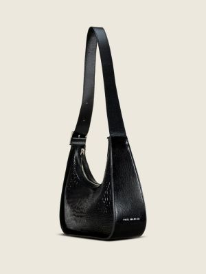 VICTOIRE Croco Noir