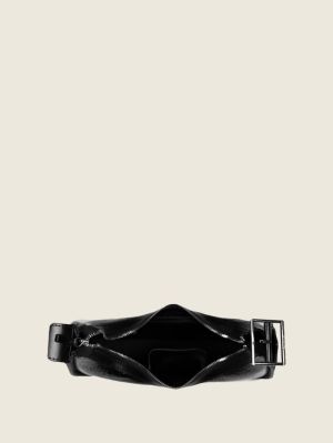 VICTOIRE Croco Noir