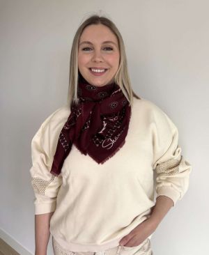 BANDANA Burgundy