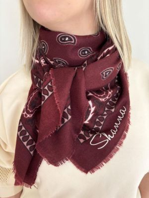 BANDANA Burgundy