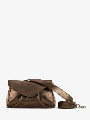 SAC BANDOULIÈRE CUIR  Cuivré